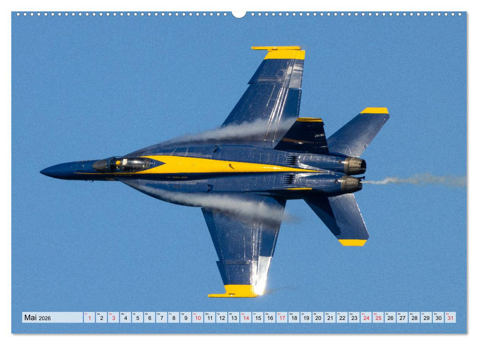 Militärjets aus aller Welt (CALVENDO Premium Wandkalender 2026)