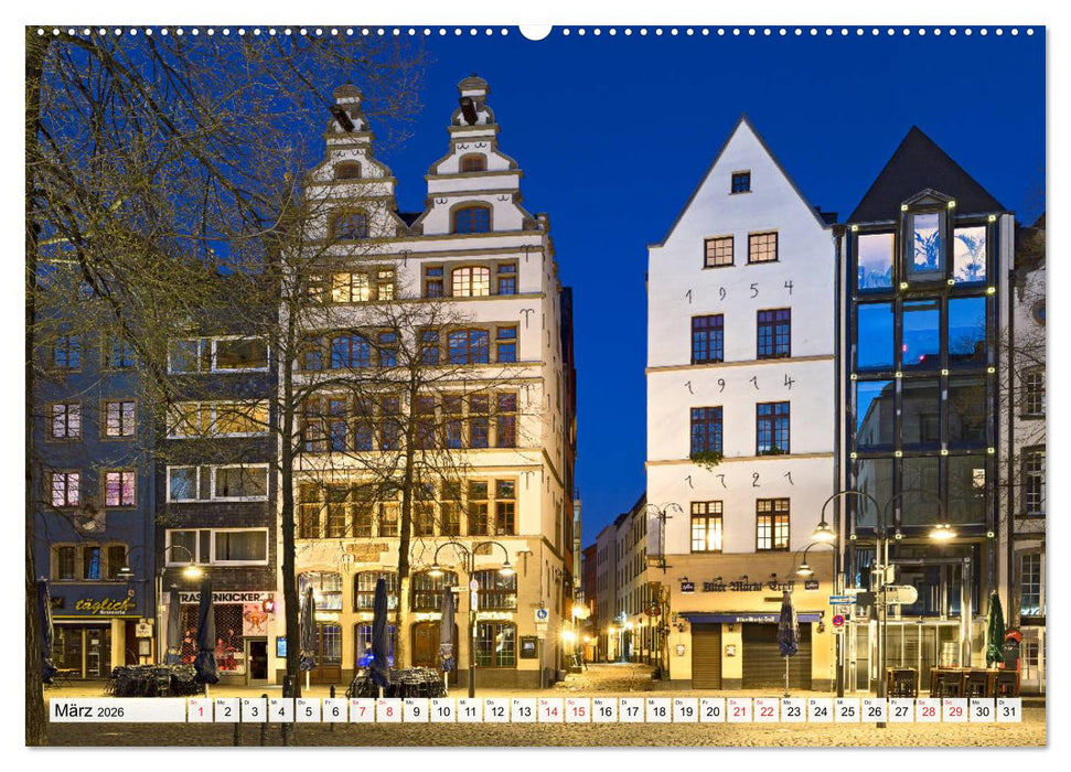 KÖLNER LICHTERZAUBER (CALVENDO Premium Wandkalender 2026)