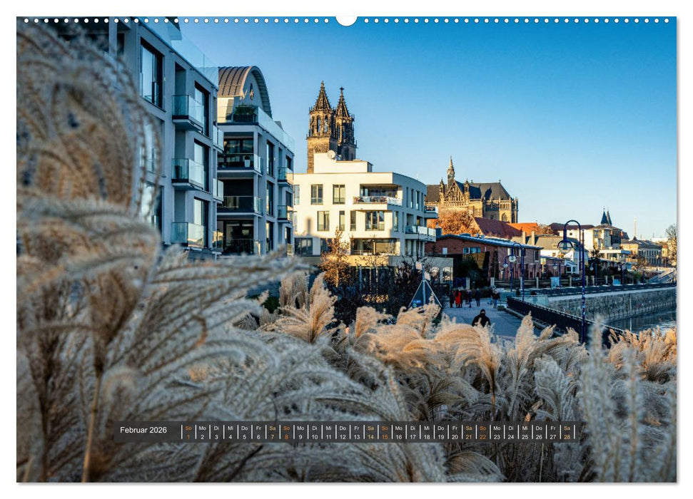 Magdeburg entdecken (CALVENDO Premium Wandkalender 2026)