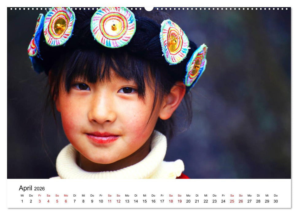 Wildes China (CALVENDO Premium Wandkalender 2026)