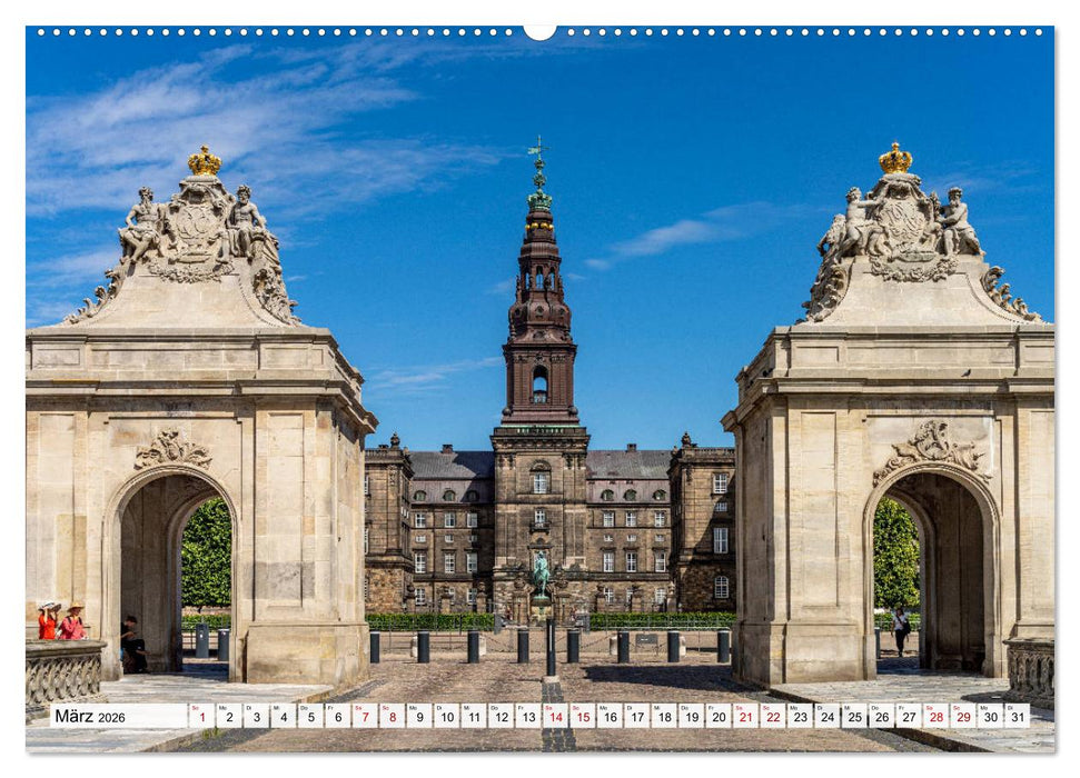 Dänemark - Kopenhagen (CALVENDO Wandkalender 2026)