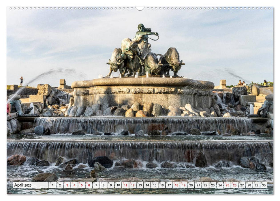 Dänemark - Kopenhagen (CALVENDO Wandkalender 2026)