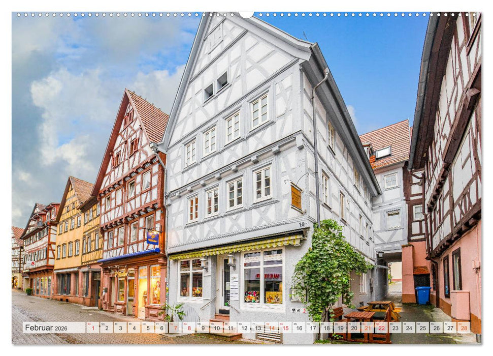Mosbach Impressionen (CALVENDO Premium Wandkalender 2026)