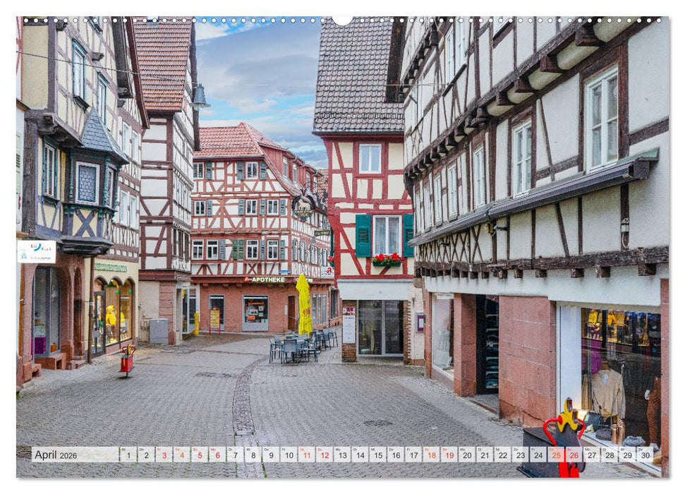Mosbach Impressionen (CALVENDO Premium Wandkalender 2026)