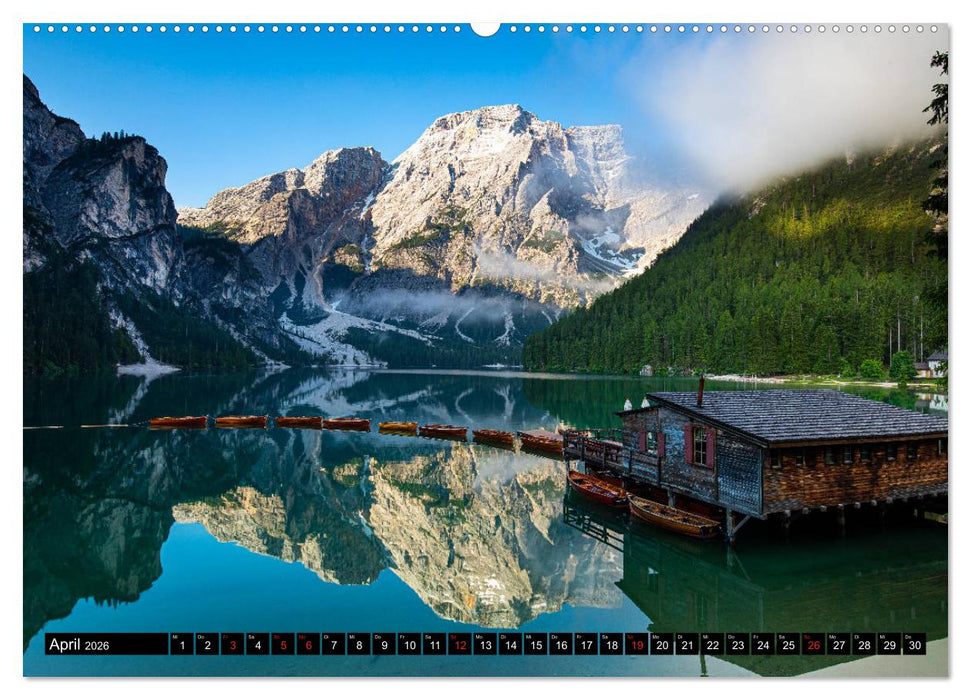 Wundervolle Orte (CALVENDO Premium Wandkalender 2026)