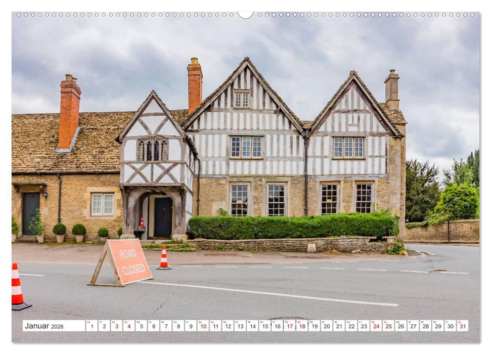 Die englischen Cotswolds (CALVENDO Premium Wandkalender 2026)