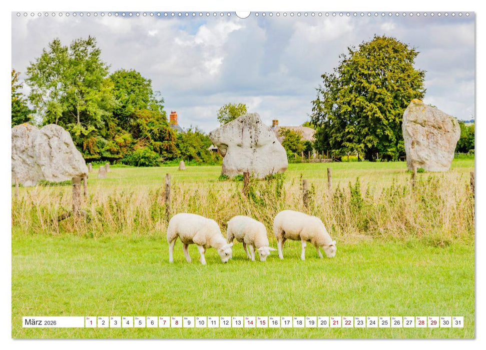 Die englischen Cotswolds (CALVENDO Premium Wandkalender 2026)