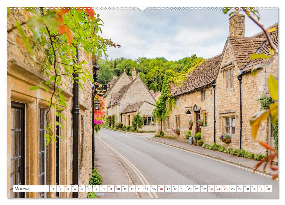 Die englischen Cotswolds (CALVENDO Premium Wandkalender 2026)
