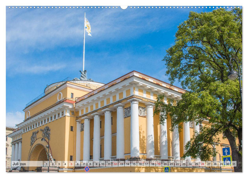 St. Petersburg - Historische Altstadt (CALVENDO Premium Wandkalender 2026)