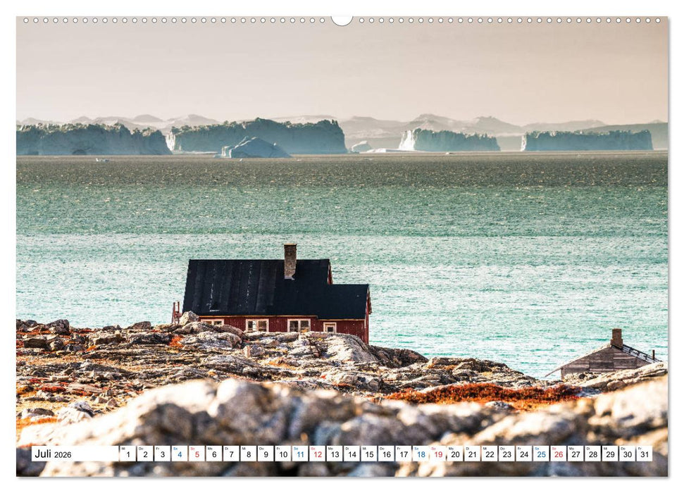 Scoresbysund - Sommer im größten und längsten Fjordsystem der Welt (CALVENDO Premium Wandkalender 2026)
