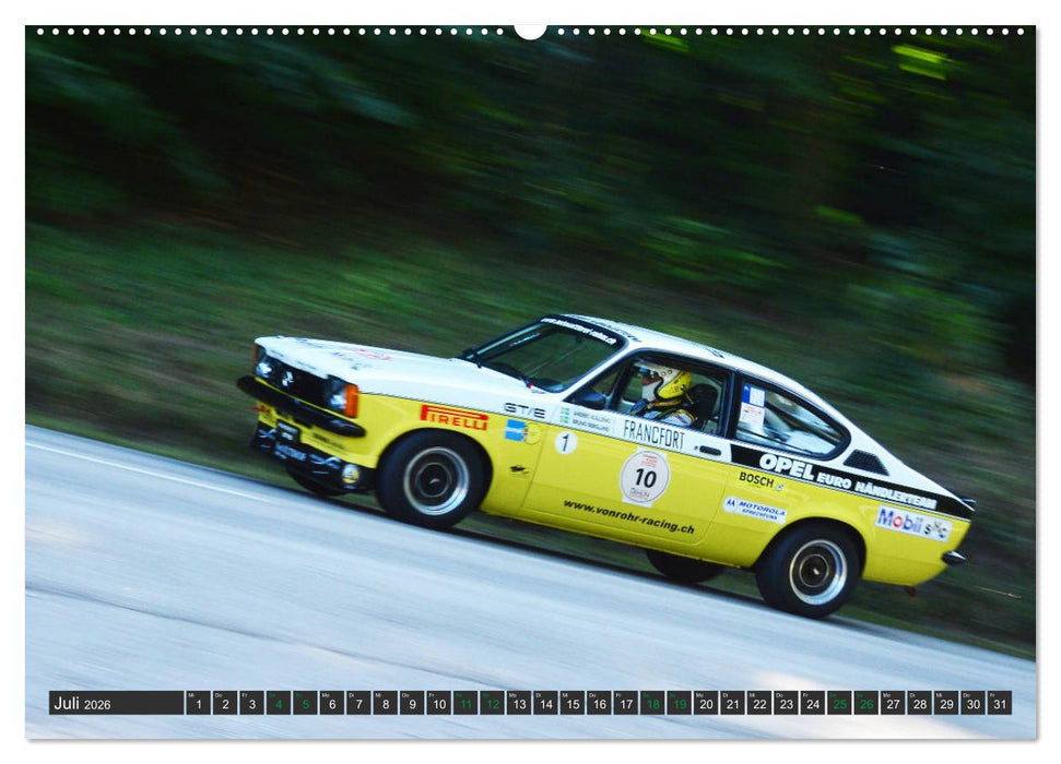 OLDTIMER BERGRENNEN - OPEL AM START (CALVENDO Premium Wandkalender 2026)
