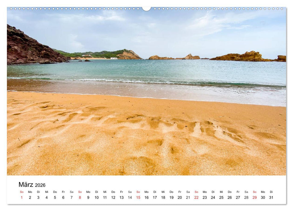Wandern auf Menorca (CALVENDO Premium Wandkalender 2026)