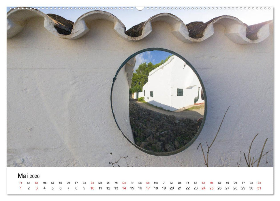 Wandern auf Menorca (CALVENDO Premium Wandkalender 2026)