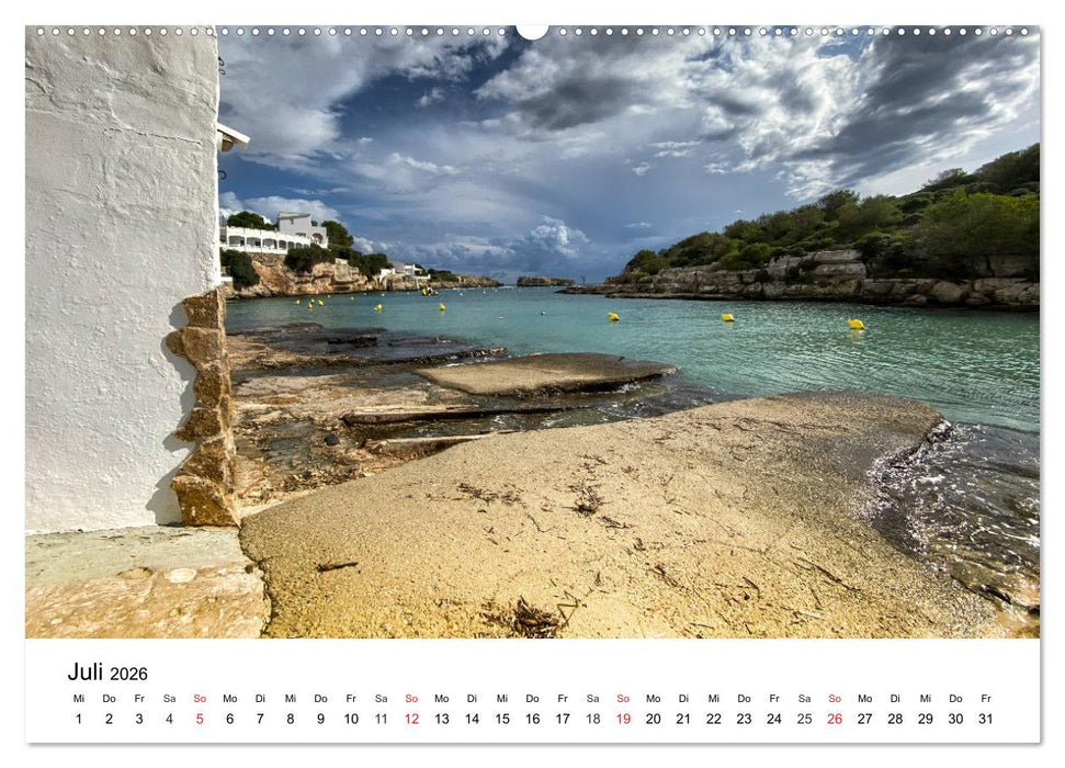 Wandern auf Menorca (CALVENDO Premium Wandkalender 2026)
