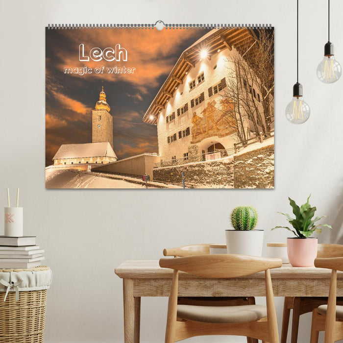 Lech magic of winter (CALVENDO Wandkalender 2026)