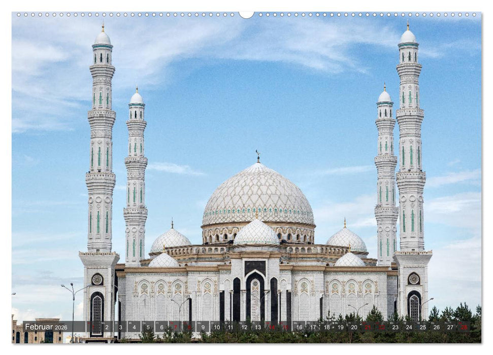 Kasachstan und Kirgistan (CALVENDO Premium Wandkalender 2026)