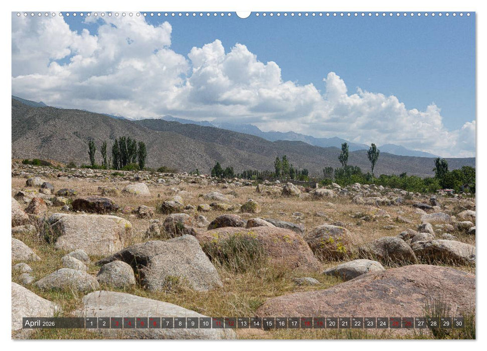 Kasachstan und Kirgistan (CALVENDO Premium Wandkalender 2026)