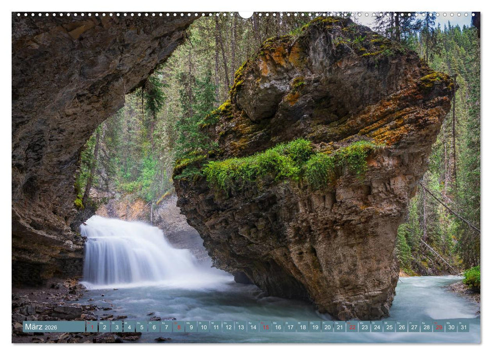 Unterwegs in Kanadas Westen (CALVENDO Premium Wandkalender 2026)