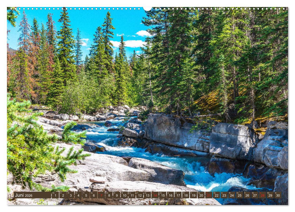 Unterwegs in Kanadas Westen (CALVENDO Premium Wandkalender 2026)