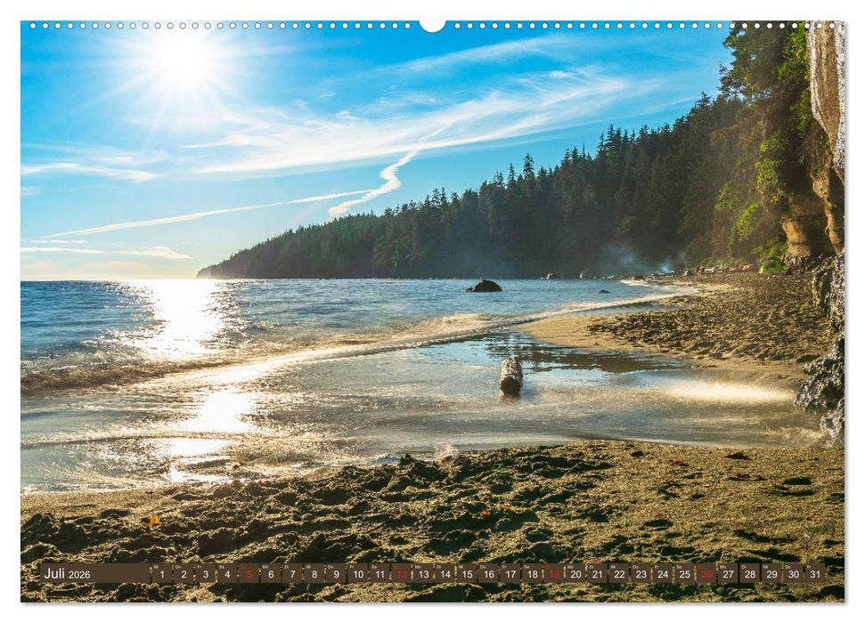 Unterwegs in Kanadas Westen (CALVENDO Premium Wandkalender 2026)