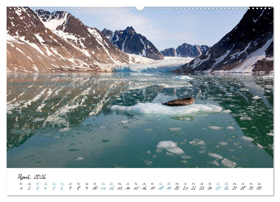 78° Nord - Arktische Momente in Svalbard (CALVENDO Premium Wandkalender 2026)