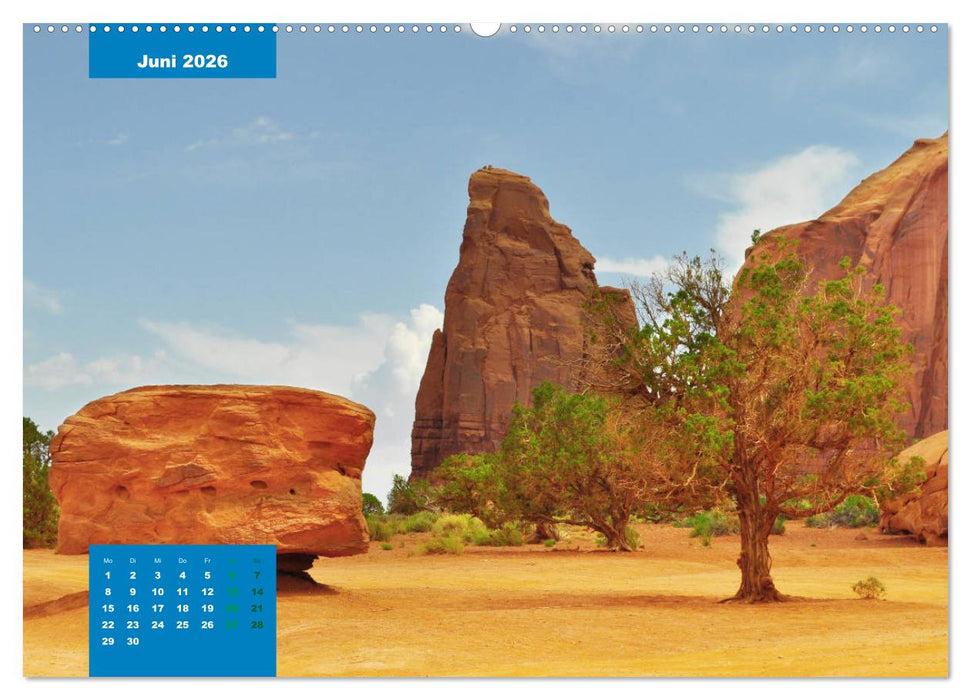 Erlebe mit mir das gewaltige Monument Valley (CALVENDO Wandkalender 2026)