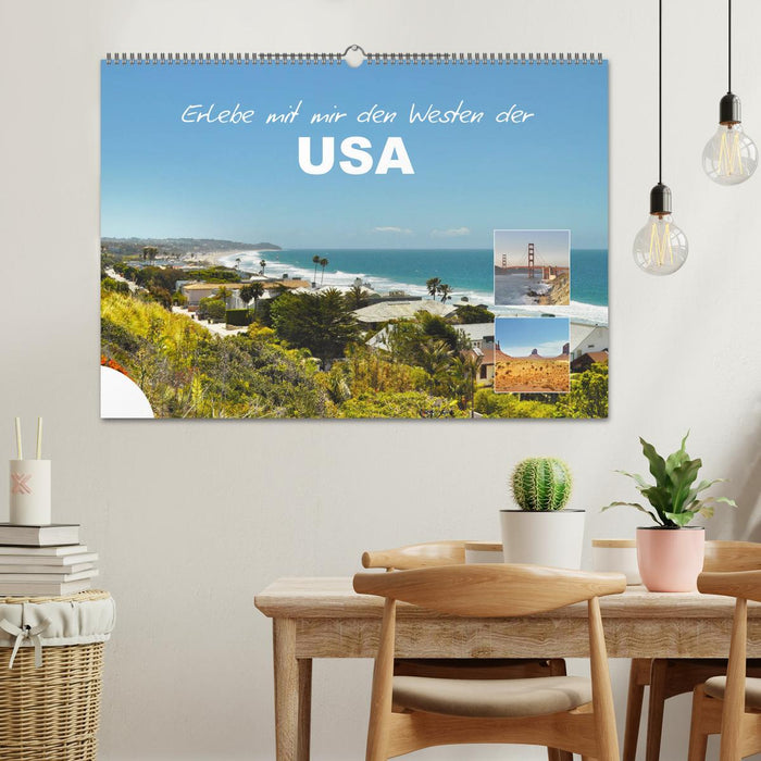 Erlebe mit mir den Westen der USA (CALVENDO Wandkalender 2026)