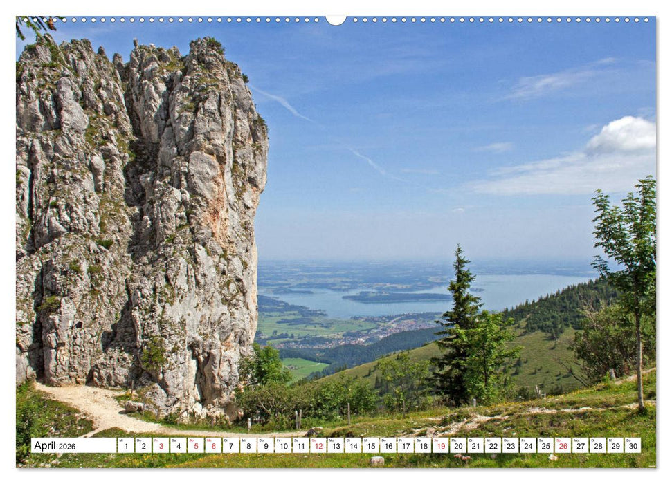 Chiemsee - Sommerferien am bayrischen Meer (CALVENDO Premium Wandkalender 2026)