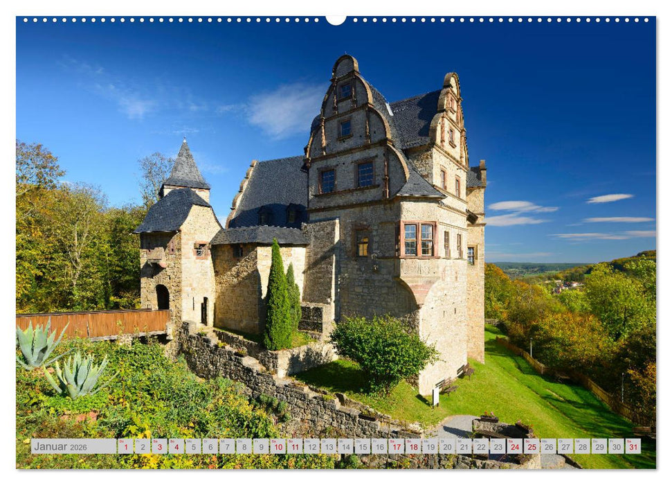 Thüringen Freistaat in Deutschlands Mitte (CALVENDO Premium Wandkalender 2026)