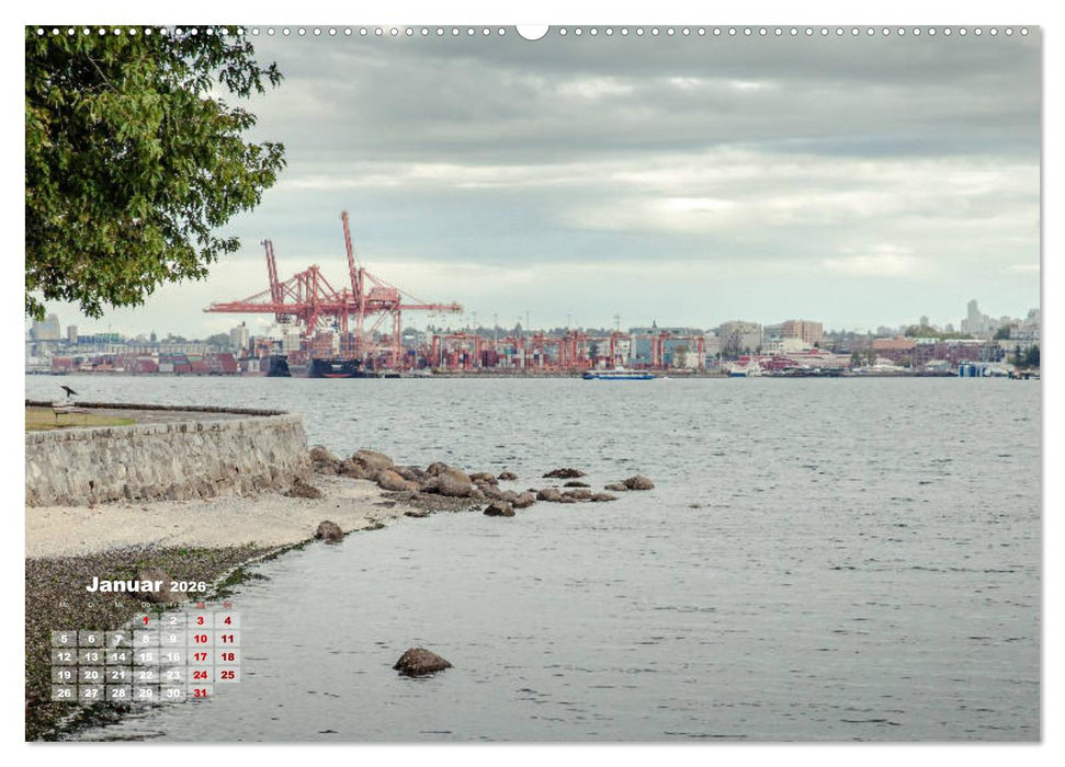 Vancouver & British Columbia (CALVENDO Premium Wandkalender 2026)