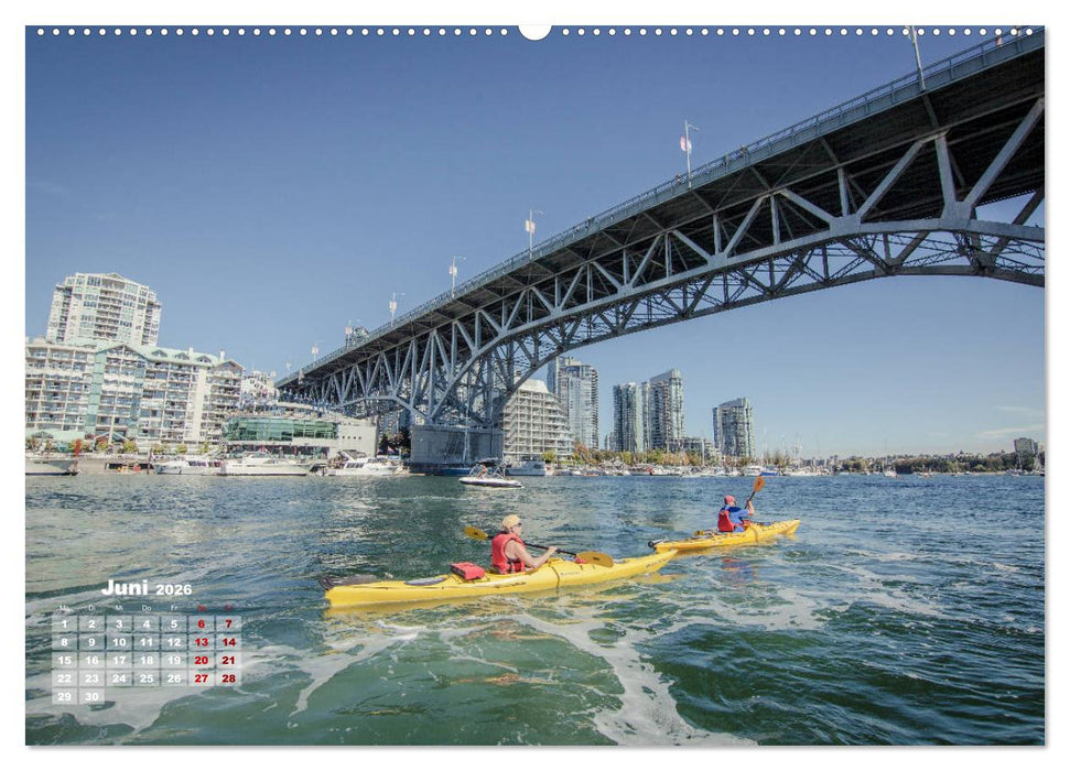 Vancouver & British Columbia (CALVENDO Premium Wandkalender 2026)