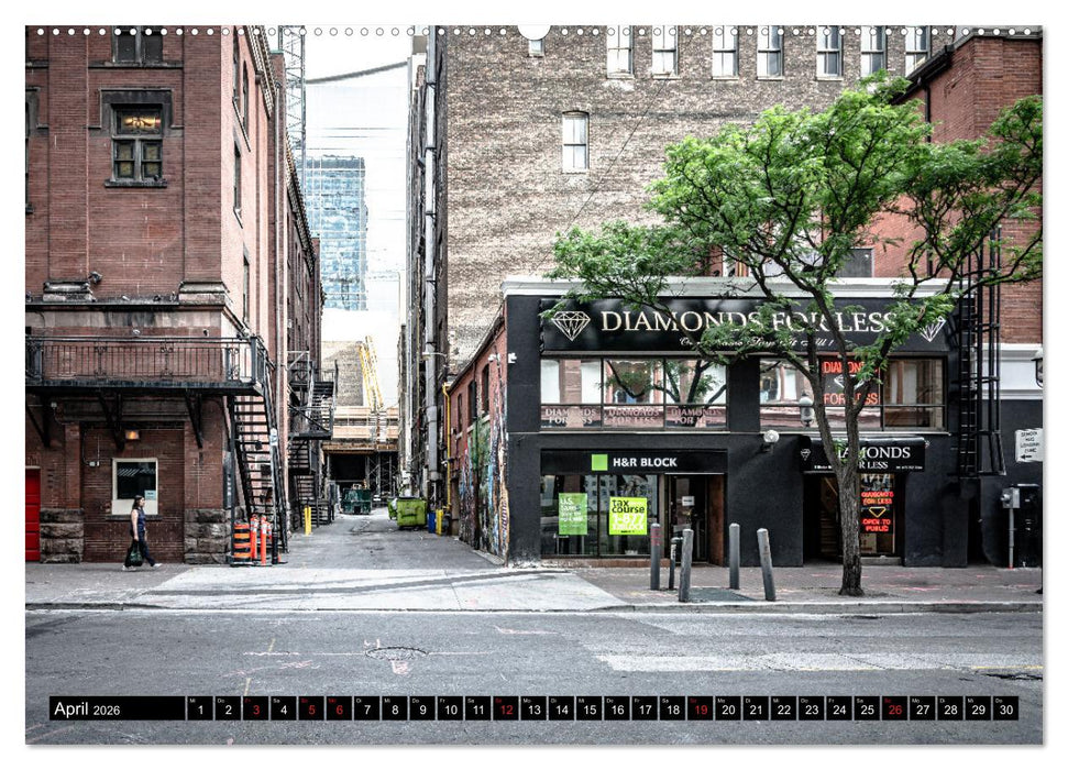 Toronto - Kanadas Metropole (CALVENDO Wandkalender 2026)