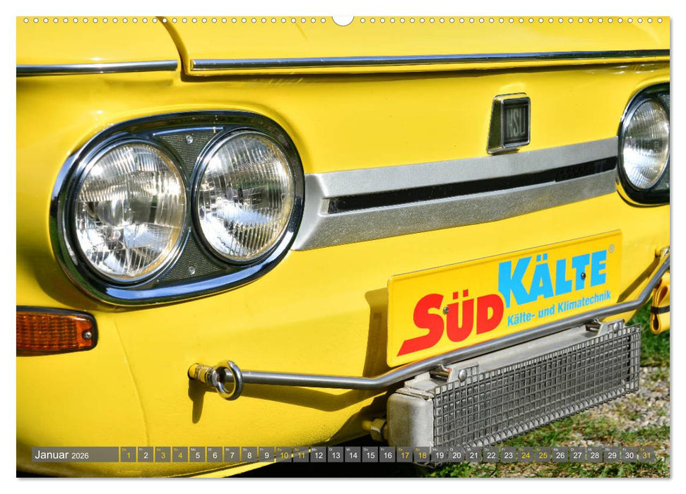 Ein Wälderporsche - NSU Reich TT (CALVENDO Premium Wandkalender 2026)