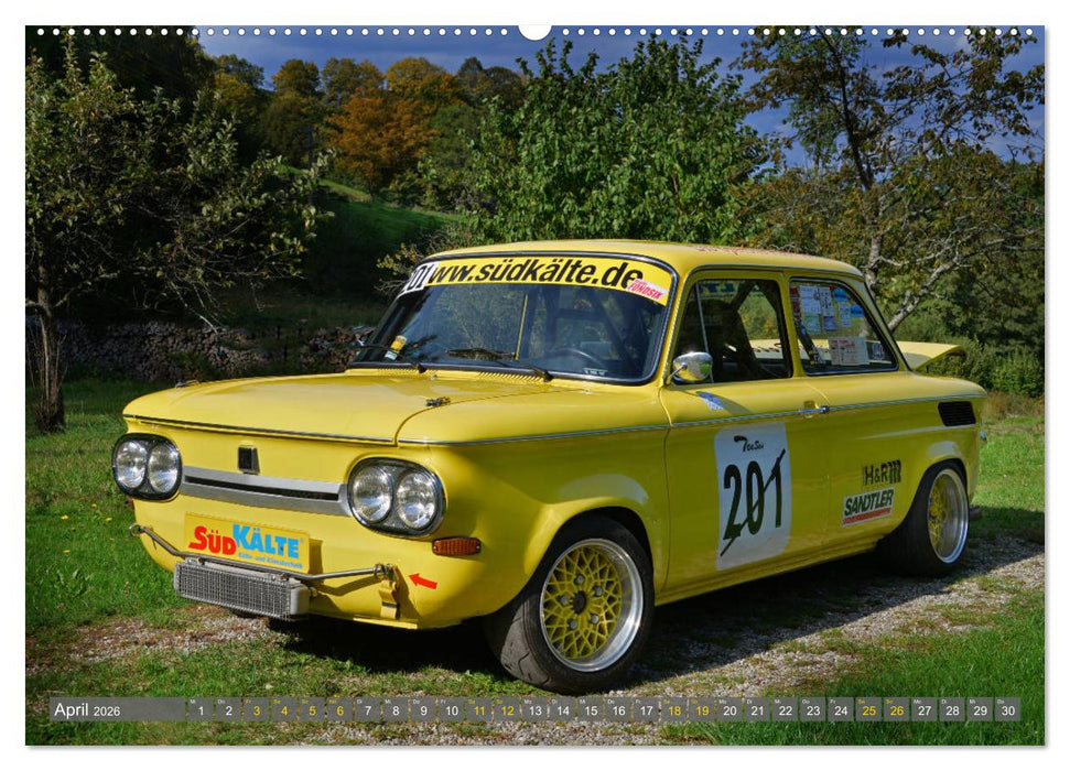 Ein Wälderporsche - NSU Reich TT (CALVENDO Premium Wandkalender 2026)