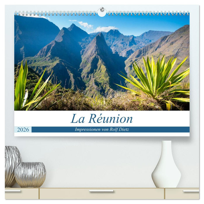 La Réunion - Impressionen von Rolf Dietz (CALVENDO Premium Wandkalender 2026)