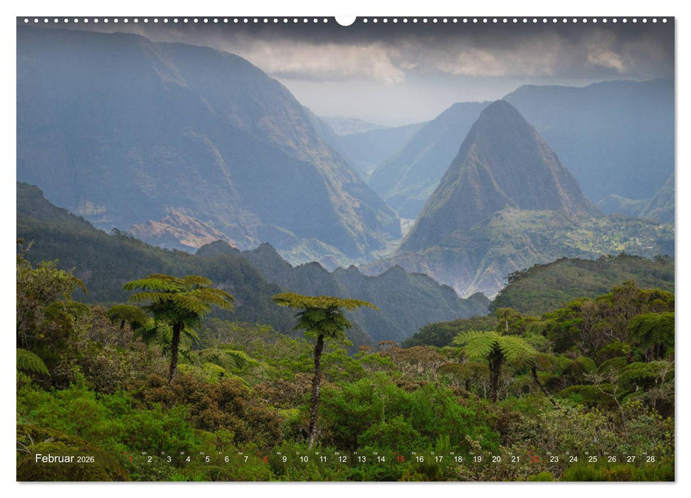 La Réunion - Impressionen von Rolf Dietz (CALVENDO Premium Wandkalender 2026)
