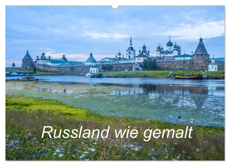 Russland wie gemalt (CALVENDO Wandkalender 2026)