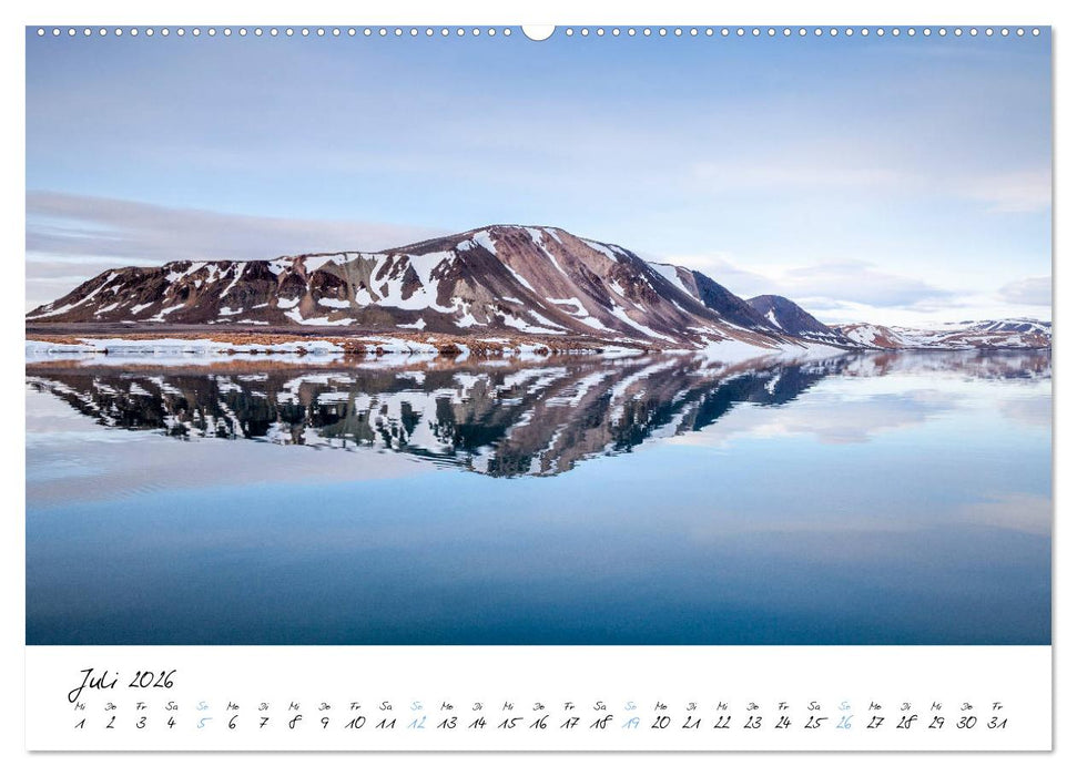 Heike Odermatt: 80° Nord - Fotografien von Spitzbergen und Nordaustland (CALVENDO Premium Wandkalender 2026)