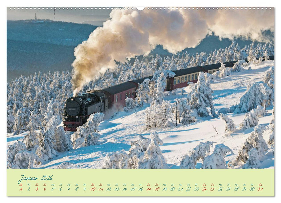 Harz Natur pur und Weltkulturerbe (CALVENDO Premium Wandkalender 2026)