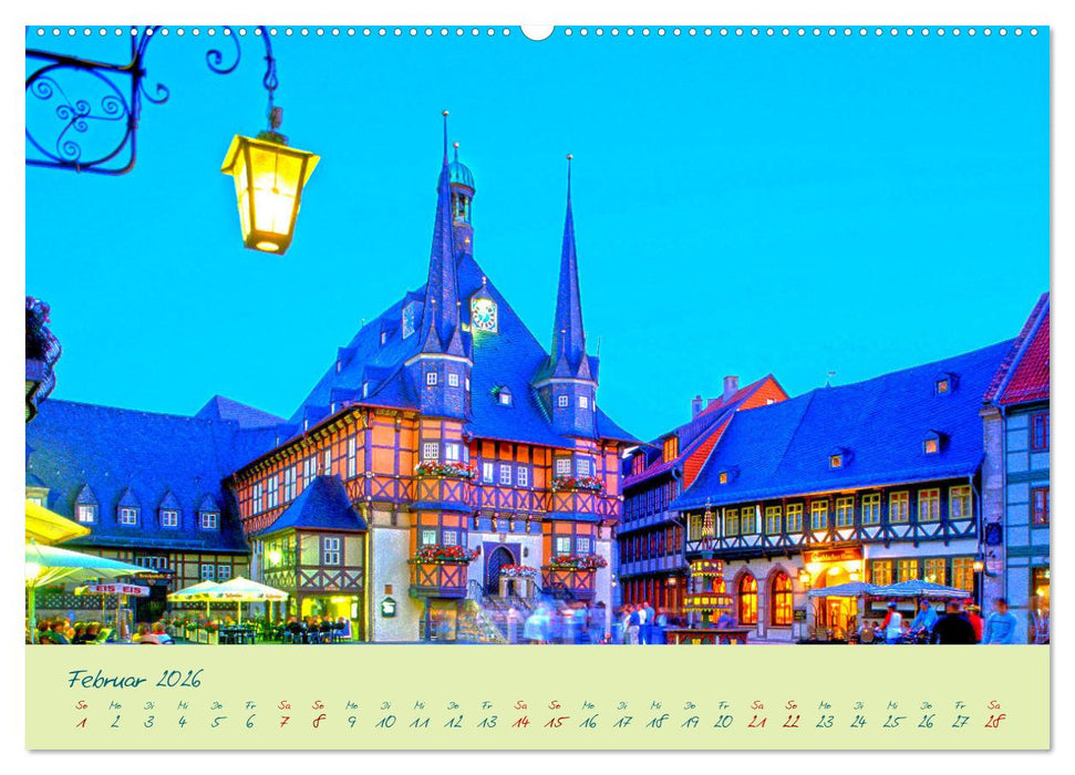 Harz Natur pur und Weltkulturerbe (CALVENDO Premium Wandkalender 2026)