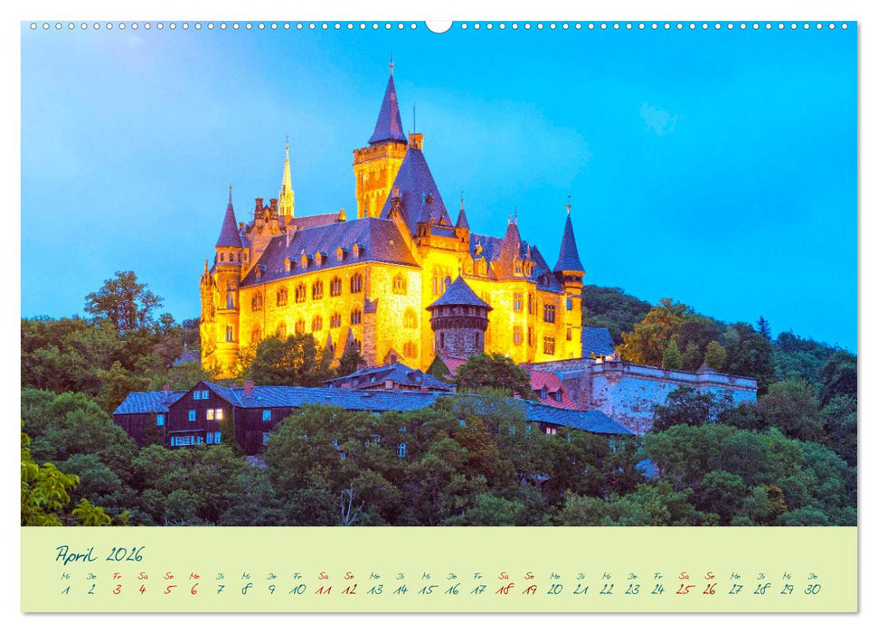 Harz Natur pur und Weltkulturerbe (CALVENDO Premium Wandkalender 2026)