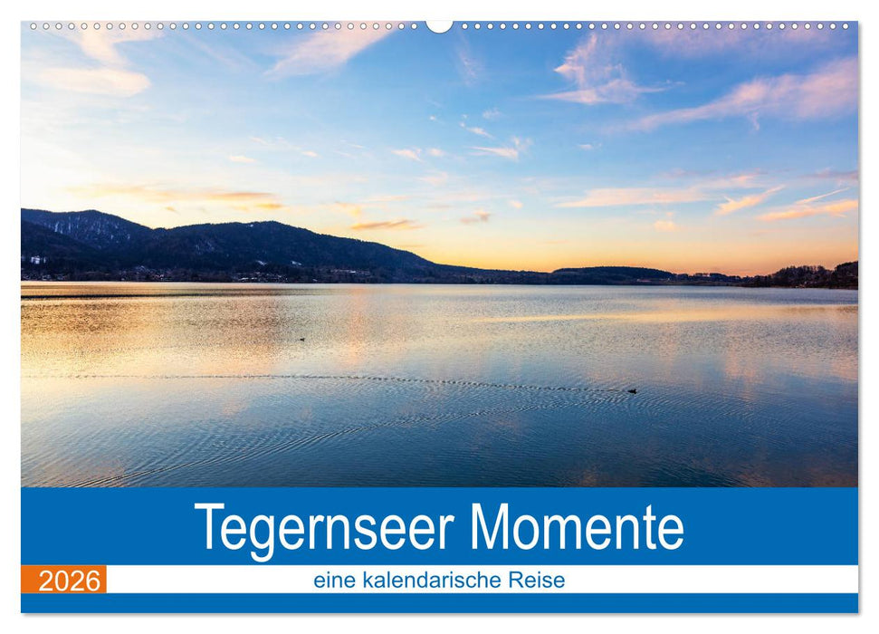 Tegernseer Momente (CALVENDO Wandkalender 2026)