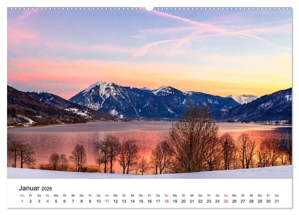 Tegernseer Momente (CALVENDO Wandkalender 2026)