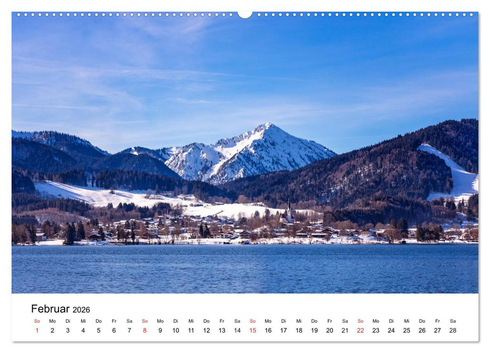 Tegernseer Momente (CALVENDO Wandkalender 2026)