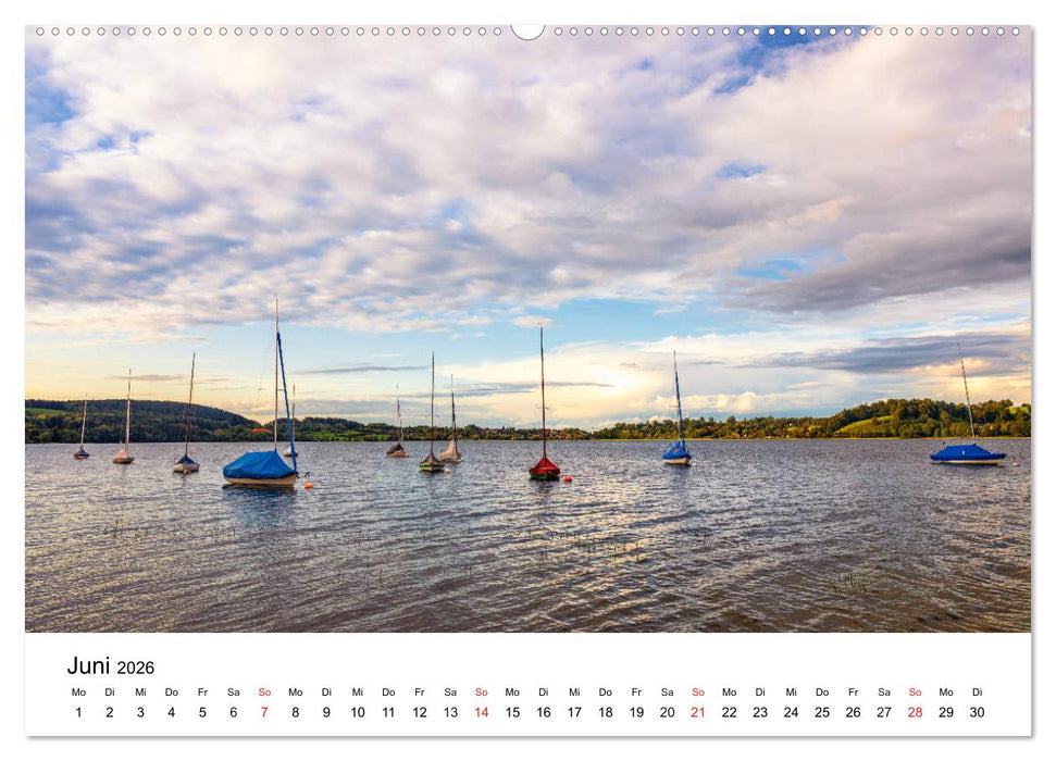 Tegernseer Momente (CALVENDO Wandkalender 2026)