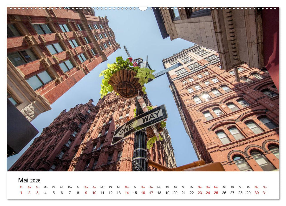 Weltstadt New York (CALVENDO Premium Wandkalender 2026)