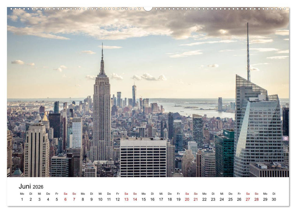 Weltstadt New York (CALVENDO Premium Wandkalender 2026)