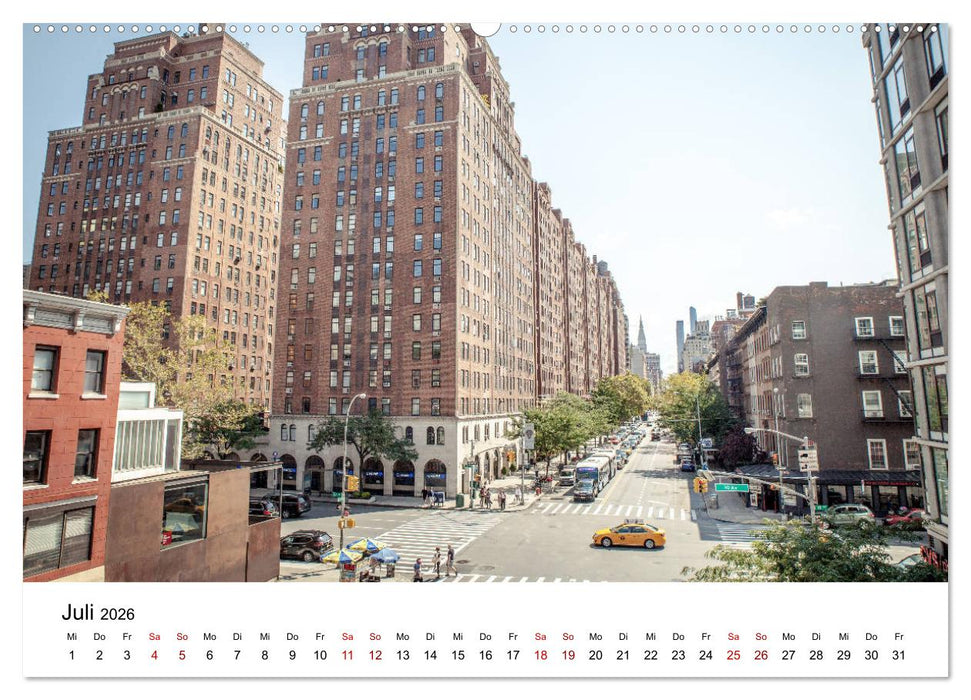 Weltstadt New York (CALVENDO Premium Wandkalender 2026)