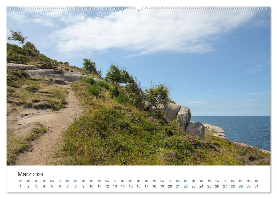 Bornholm - die Küsten der Ostseeinsel (CALVENDO Wandkalender 2026)