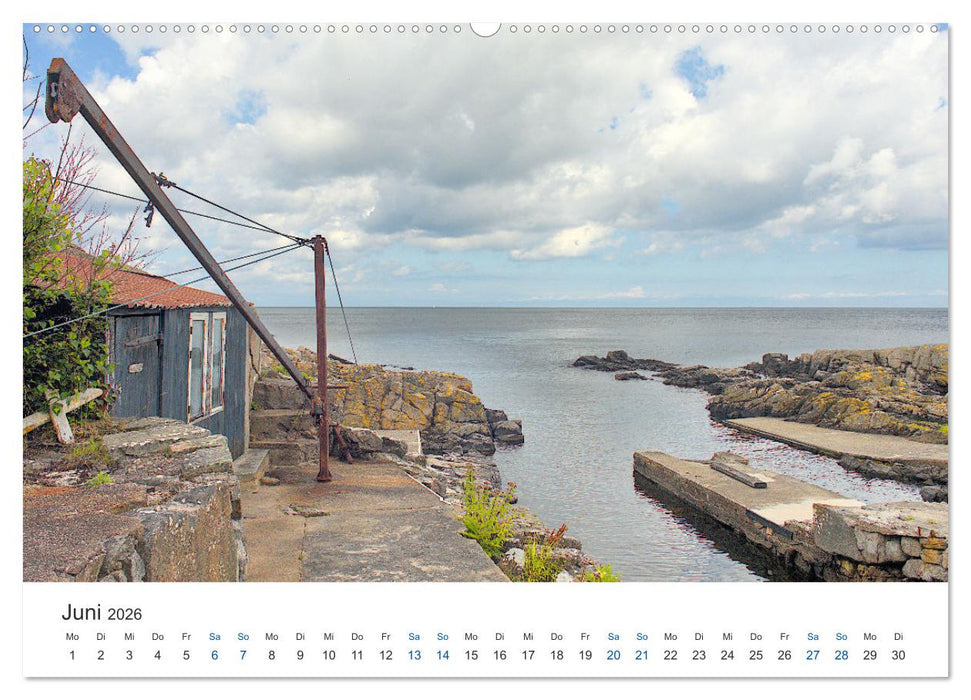Bornholm - die Küsten der Ostseeinsel (CALVENDO Wandkalender 2026)
